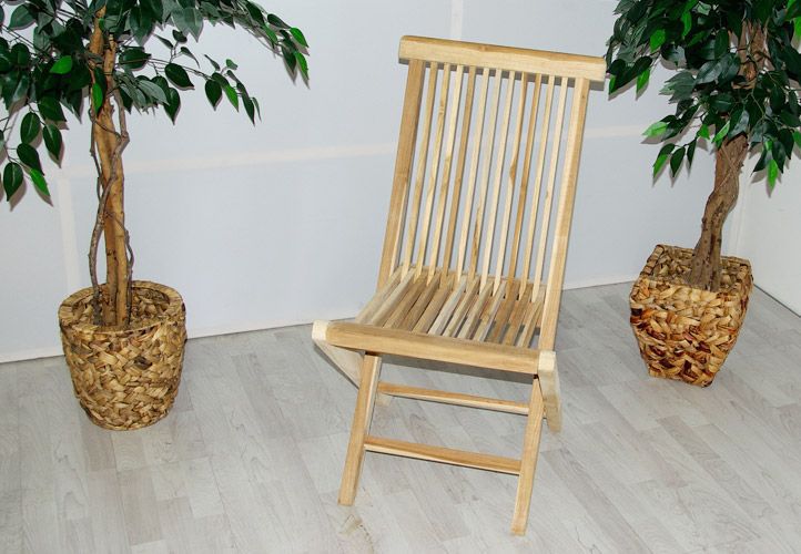 Garthen Gardenay 363 Skládací židle z týkového dřeva - Kokiskashop.cz