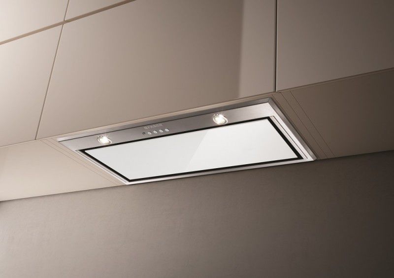 Faber INCA LUX GLASS EV8 X WH A52 nerez bílé sklo InHaus cz