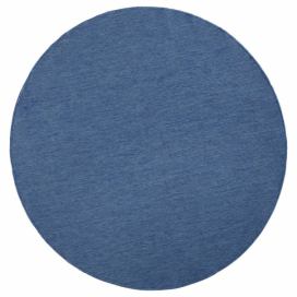 Hanse Home Kusový koberec Twin-Wendeteppiche 103100 kruh modrá 140x140 (průměr) kruh