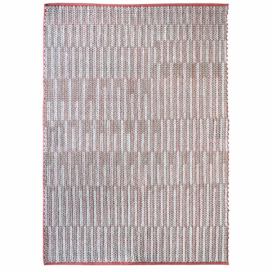 Ručně vyráběný koberec The Rug Republic Magisso Orange Grey, 240 x 200 cm