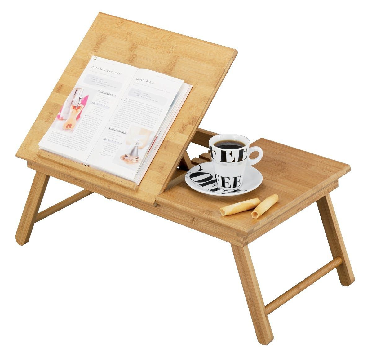 Snídaňový stolek, držák na knížku, 55x33 cm, ZELLER - EMAKO.CZ s.r.o.