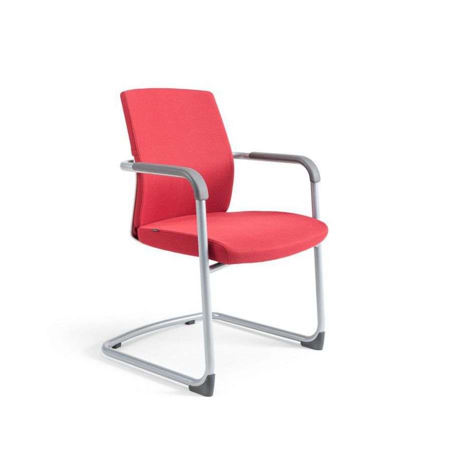Office Pro Jednací židle JCON WHITE - červená 202 - ATAN Nábytek