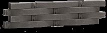 Obklad Vaspo Decorstone ratan tmavě šedá 8,8x39 cm reliéfní V54101 (bal.0,500 m2) - Siko - koupelny - kuchyně