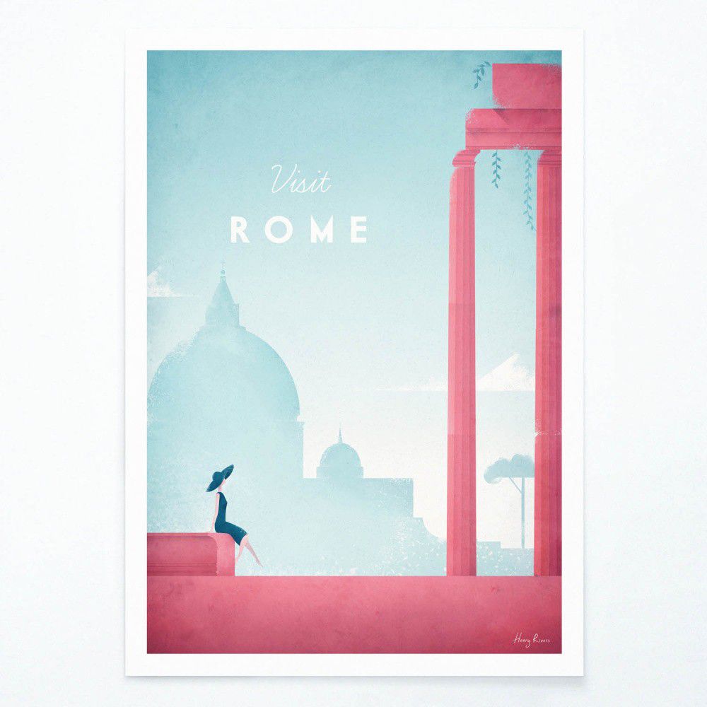 Plakát Travelposter Rome, 50 x 70 cm - Bonami.cz
