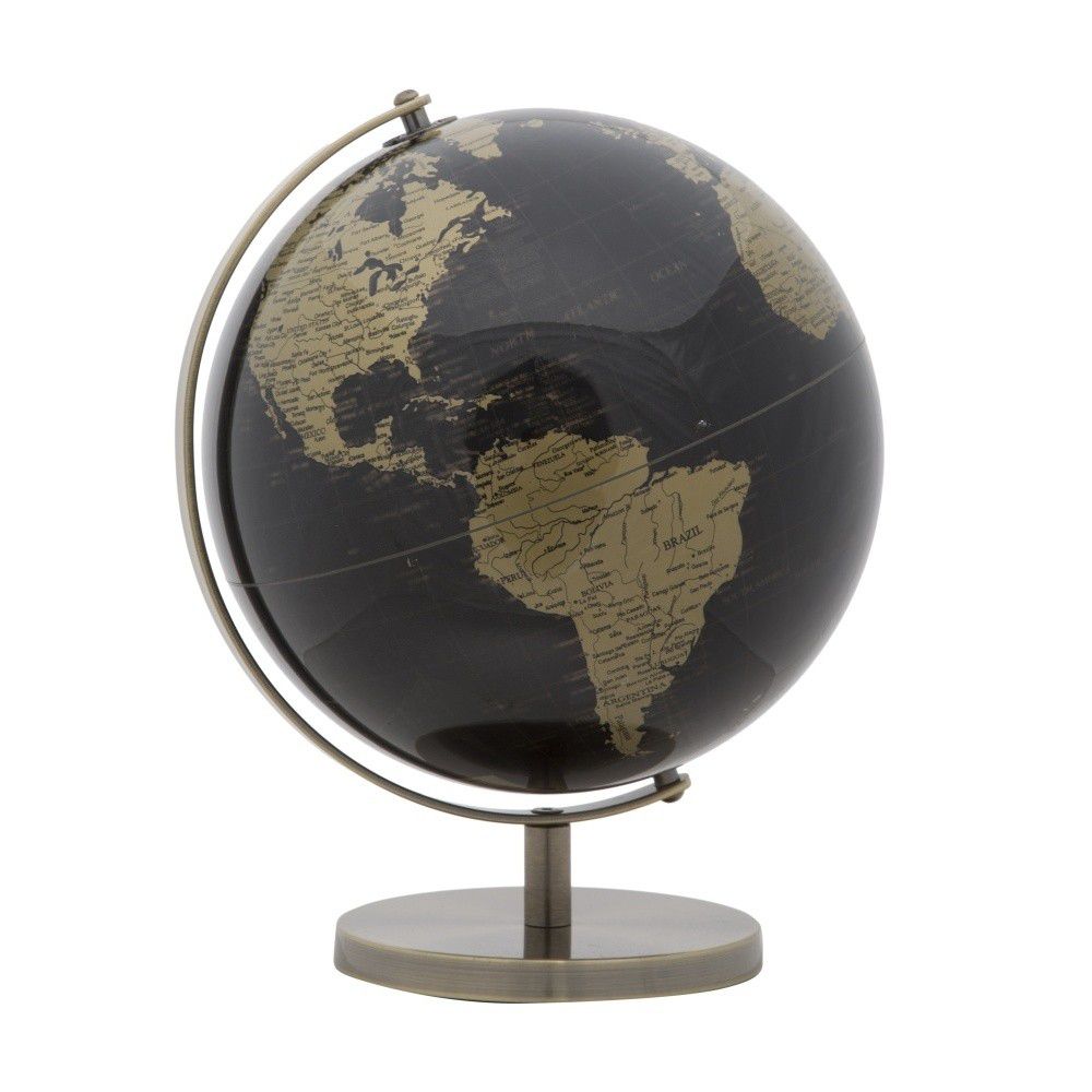 Dekorativní globus Mauro Ferretti Dark Globe, ⌀ 25 cm - Bonami.cz