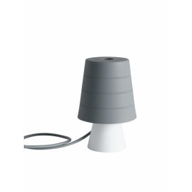 Stolní silikonová lampa Faneurope I-DRUM/L1 GRI