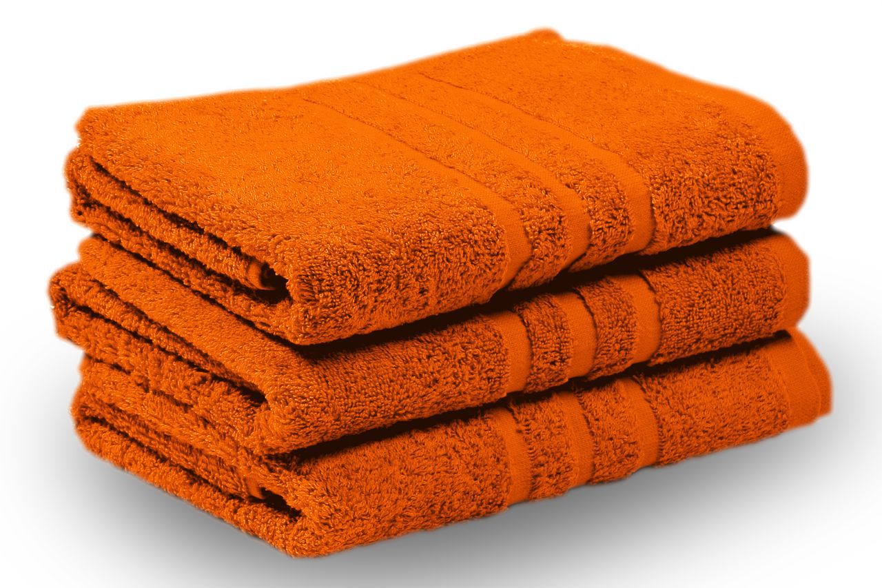 Osuška Comfort oranžová - Výprodej Povlečení