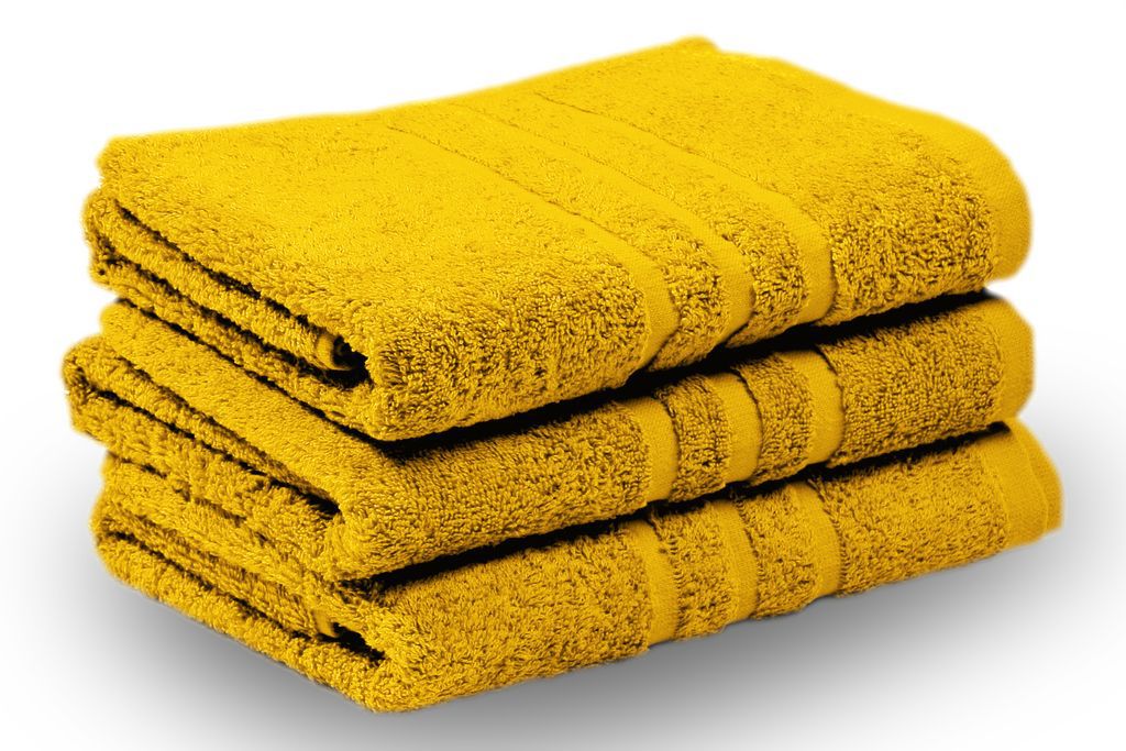 Ručník Comfort žlutý - Výprodej Povlečení