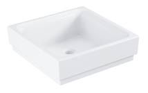 Umyvadlo na desku Grohe Cube Ceramic 40x40 cm alpská bílá bez otvoru pro baterii 3948200H - Siko - koupelny - kuchyně