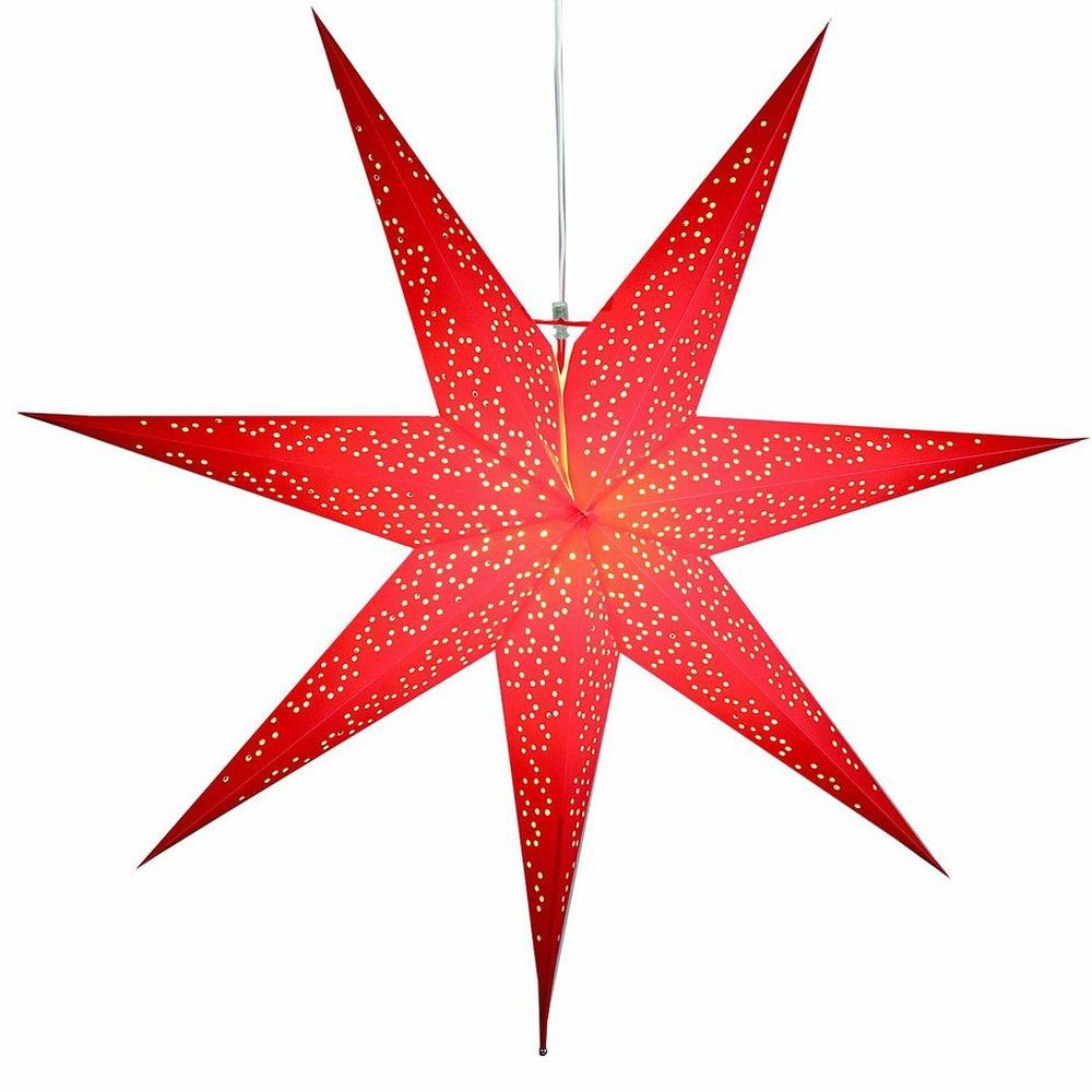 Červená světelná dekorace Star Trading Dot, Ø 70 cm - Bonami.cz