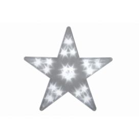 Nexos  Vánoční dekorace - Světelná hvězda - 20 LED, 35 cm