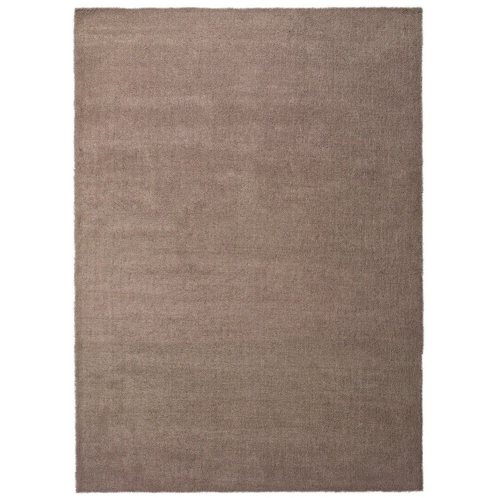 Hnědý koberec Universal Shanghai Liso, 80 x 150 cm - Bonami.cz