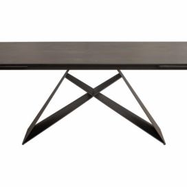 LuxD Jídelní stůl rozkládací Brock láva 180-260 cm