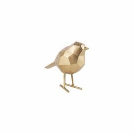 Dekorativní soška ve zlaté barvě PT LIVING Bird Small Statue Bonami.cz