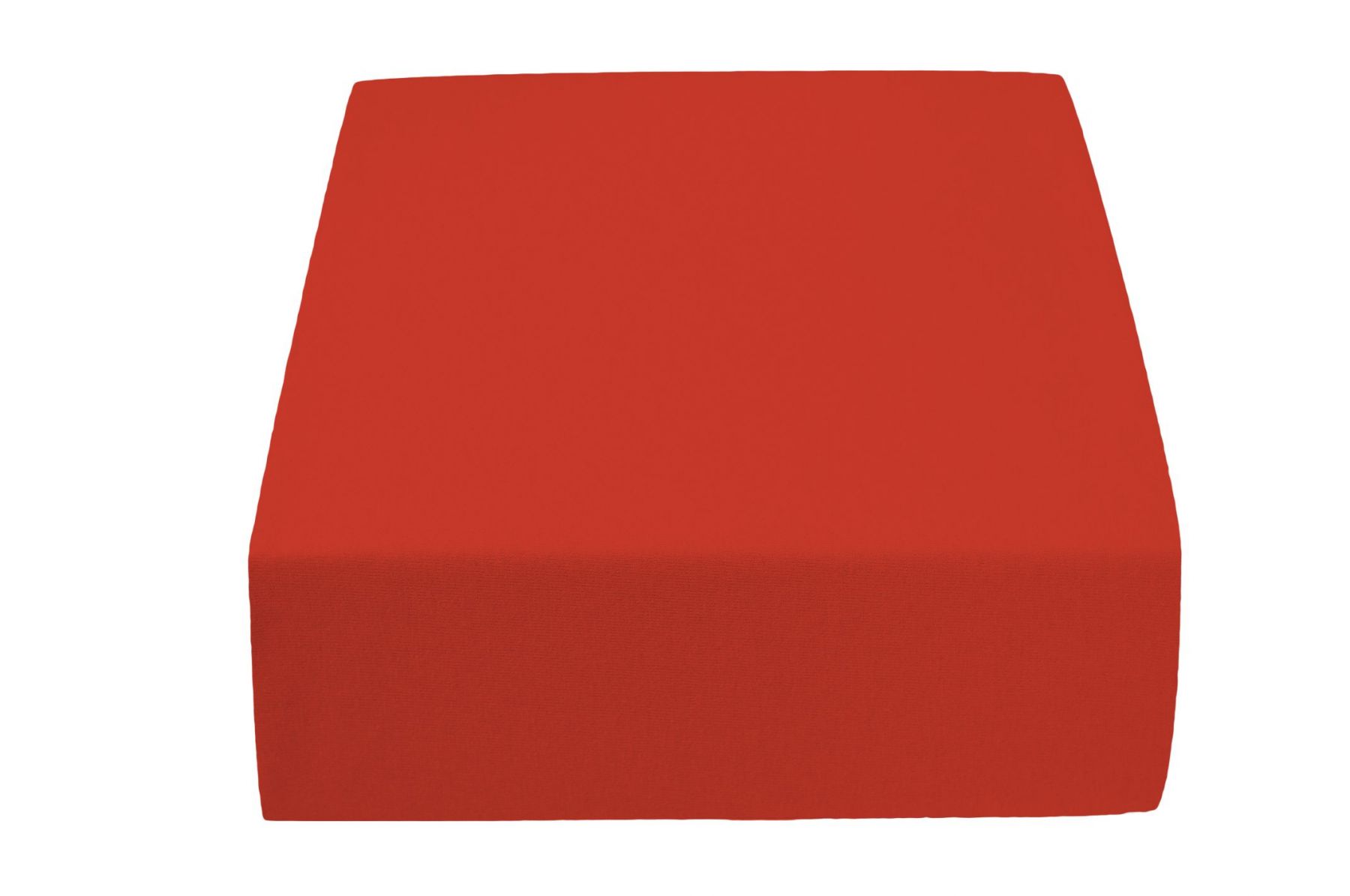 Jersey prostěradlo EXCLUSIVE červené 200 x 220 cm - Výprodej Povlečení