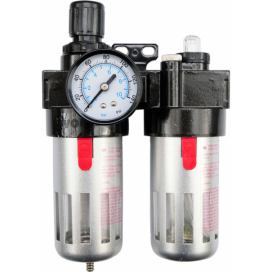 Vorel Regulátor tlaku vzduchu 1/2\", 0-1MPa, s filtrem a přimazáváním