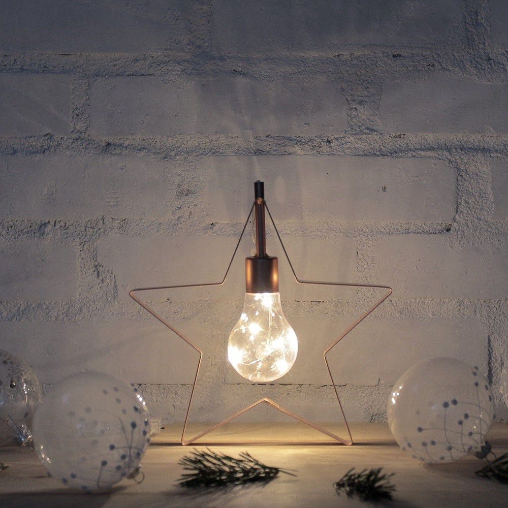 LED světelná dekorace DecoKing Star, výška 23 cm - Bonami.cz