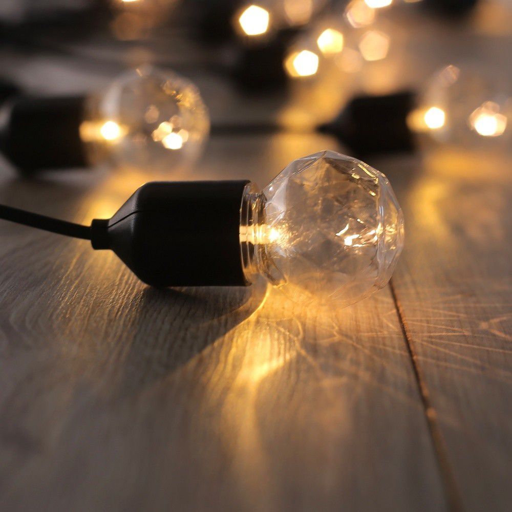 LED světelný řetěz DecoKing Indrustrial Bulb, 10 světýlek, délka 8 m - Bonami.cz