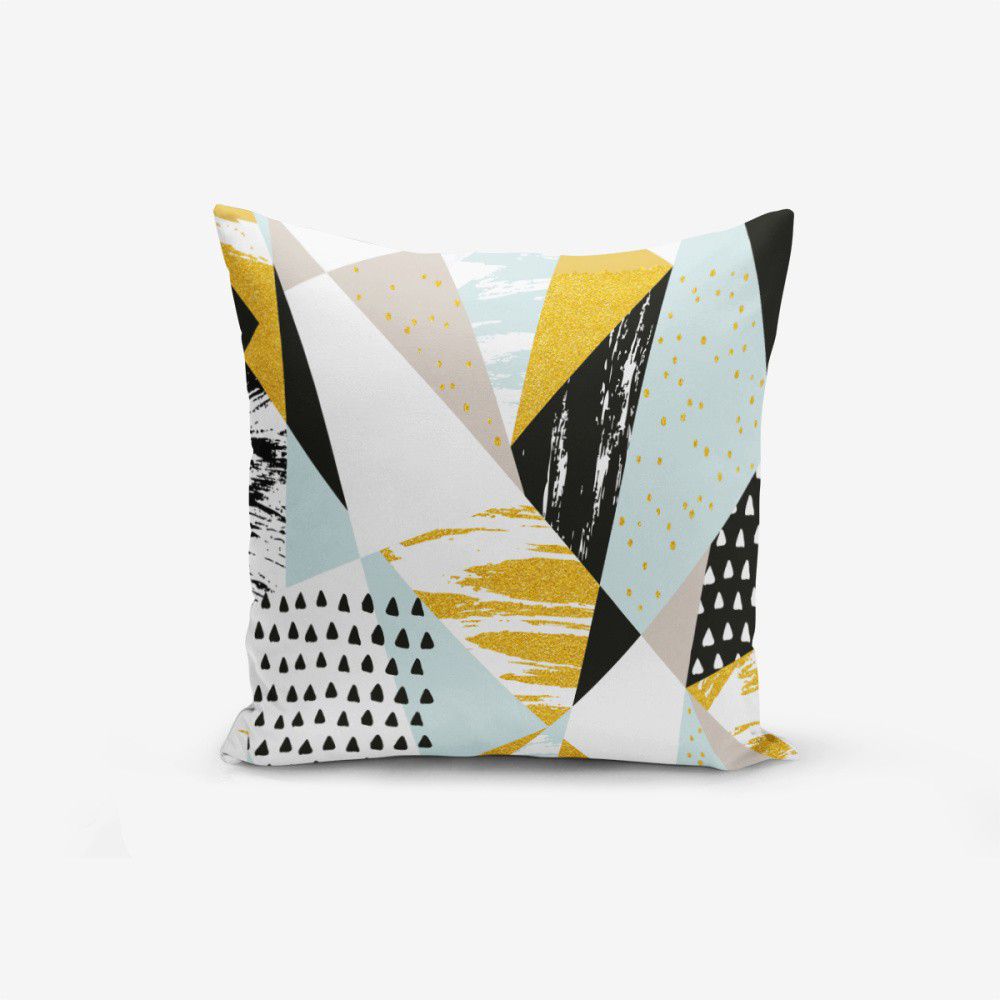 Povlak na polštář s příměsí bavlny Minimalist Cushion Covers Liandnse Modern Geometric Sekiller, 45 x 45 cm - Bonami.cz