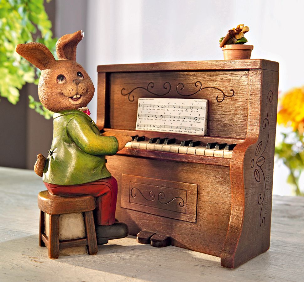 Weltbild Hrací skříňka Piano a zajíček, 2 díly - Velký Košík