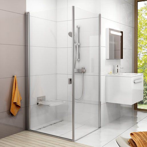 Boční zástěna ke sprchovým dveřím 100 cm Ravak Chrome 9QVA0100Z1 - Siko - koupelny - kuchyně