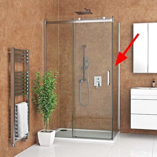 Boční zástěna ke sprchovým dveřím 90 cm Roth Ambient Line 621-9000000-00-02 - Siko - koupelny - kuchyně