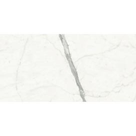 Dlažba Graniti Fiandre Marmi Maximum Calacatta Statuario 75x150 cm leštěná MML266715 (bal.2,250 m2)