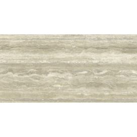 Dlažba Graniti Fiandre Marmi Maximum travertino 75x150 cm leštěná MML236715 (bal.2,250 m2)