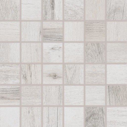 Mozaika Rako Saloon bílošedá 30x30 cm mat DDM06745.1 - Siko - koupelny - kuchyně