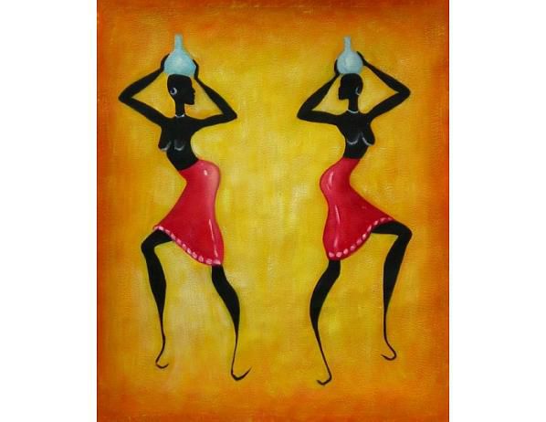Obraz - Afričtí tanečníci - FORLIVING