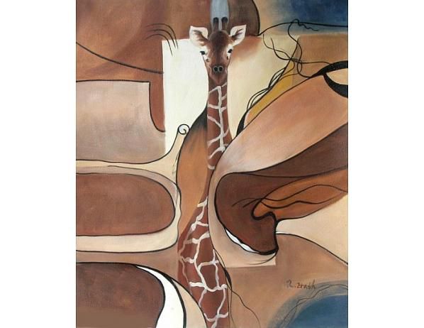 Obraz - Maskovaná žirafa - FORLIVING