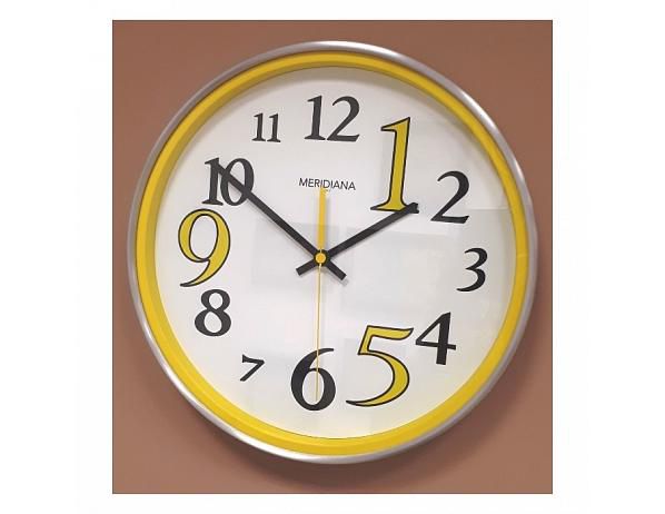 Designové hodiny D&D 545 yellow Meridiana 35cm - FORLIVING