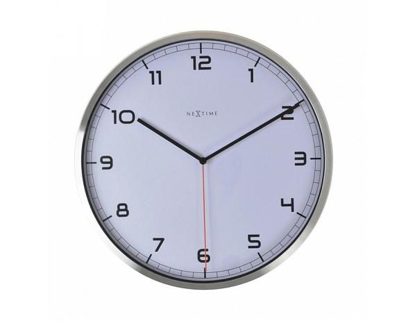 Designové nástěnné hodiny 3080wi Nextime Company number 35cm - FORLIVING