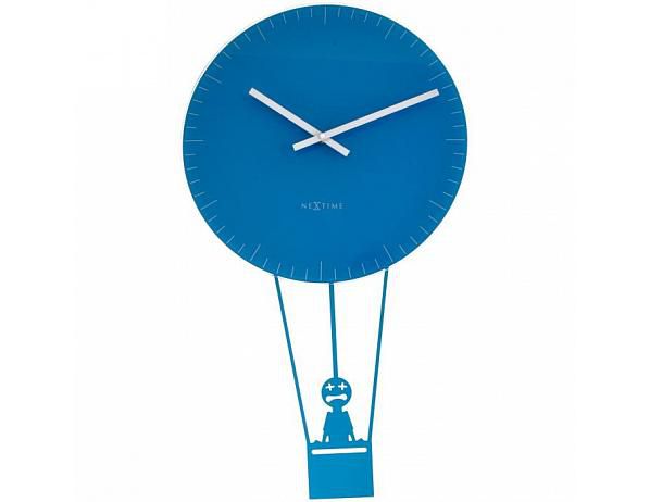 Designové nástěnné hodiny 8145bl Nextime Ballon 74cm - FORLIVING