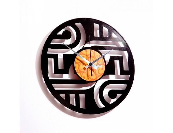 Designové nástěnné hodiny Discoclock 015 Geometry 30cm - FORLIVING