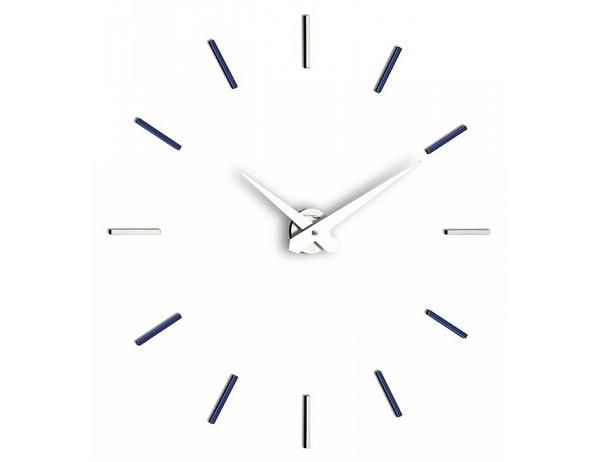 Designové nástěnné hodiny I200MBL blue IncantesimoDesign 90-100cm - FORLIVING