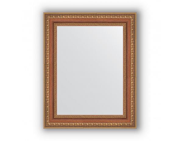 Zrcadlo v rámu, bronzová vintage dekorace - FORLIVING