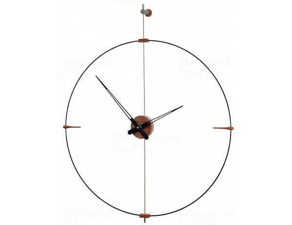 Designové nástěnné hodiny Nomon Bilbao Graphite Small 92cm - FORLIVING