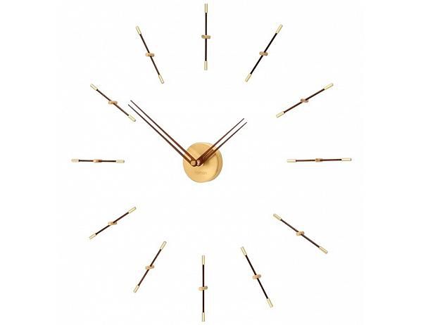 Designové nástěnné hodiny Nomon Merlin Gold Small 70cm - FORLIVING