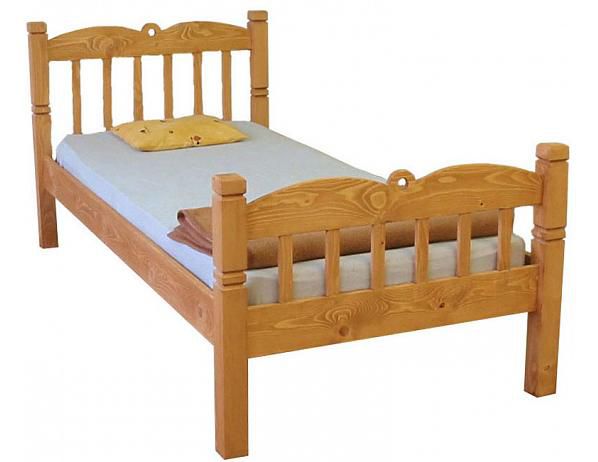 Dřevěná postel Classic jednolůžková - FORLIVING