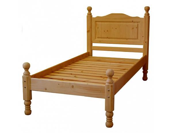 Dřevěná postel Claudia jednolůžková - FORLIVING