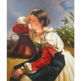 Obraz - Dívka s džbánem