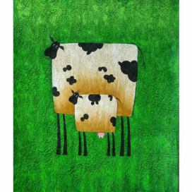 Obraz - Kráva s telátkem