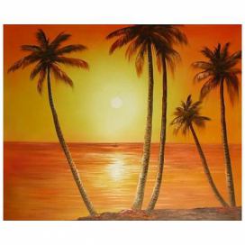 Obraz - Pláž při východu slunce