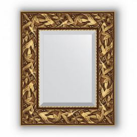 Zrcadlo ve zlatém rámu, byzantský ornament FORLIVING