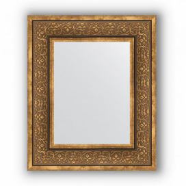 Zrcadlo v rámu, bronzový monogram FORLIVING