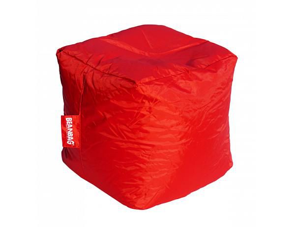Červený sedací vak BeanBag Cube - FORLIVING