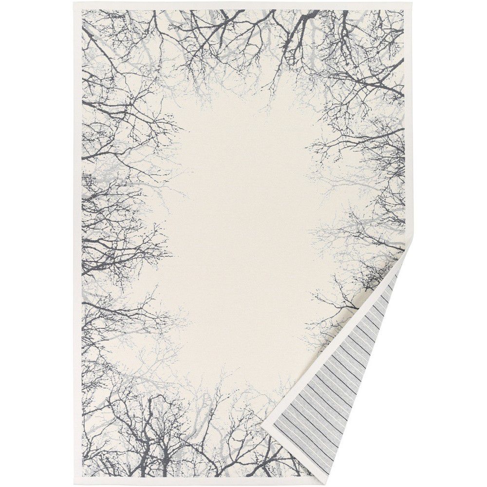 Bílý vzorovaný oboustranný koberec Narma Puise, 160 x 230 cm - Bonami.cz