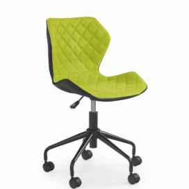 HALMAR Kancelářská židle Dorie černá/bílá