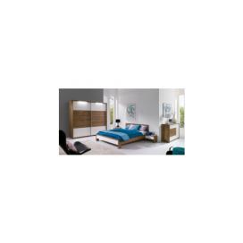 Maridex postel LATIKA barevné varianty bílá / dub burgundský